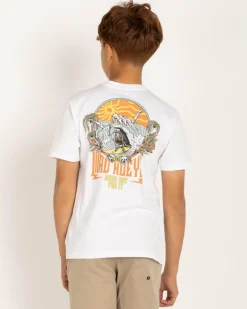 The Mad Hueys Boys' Tropic Frothin Club T-Shirt White Sale