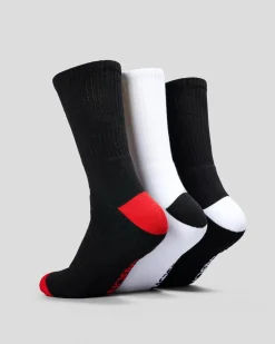 Billabong Bracket Wave Socks 3 Pack Multi Sale