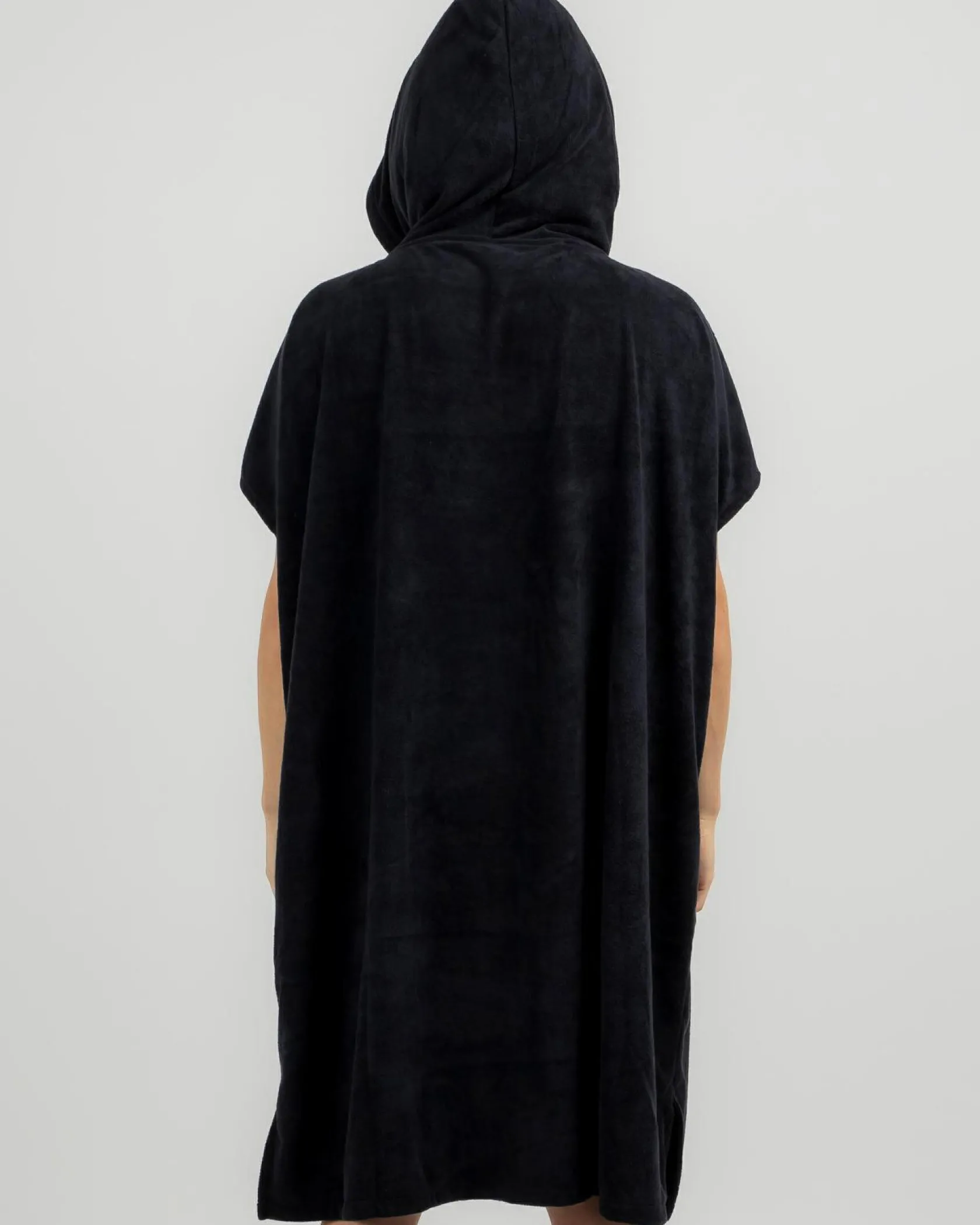 Rip Curl Brand Hooded Towel Black/grey Best