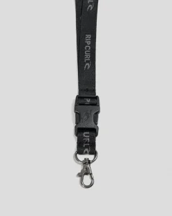Rip Curl Brand Logo Surf Lanyard Midnight Sale