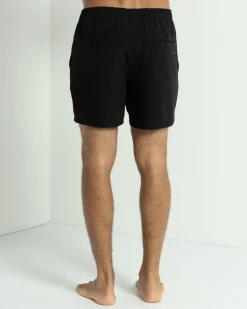 Kiss Chacey Bronant Beach Shorts Jet Black