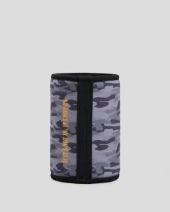Ringers Western Buckin Barra Stubby Cooler Black Camo Best