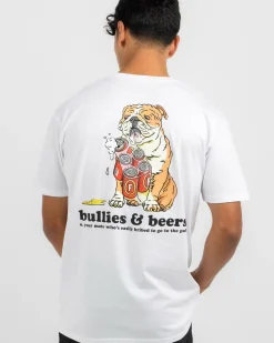 Frothies Bullies & Beers T-Shirt White Best