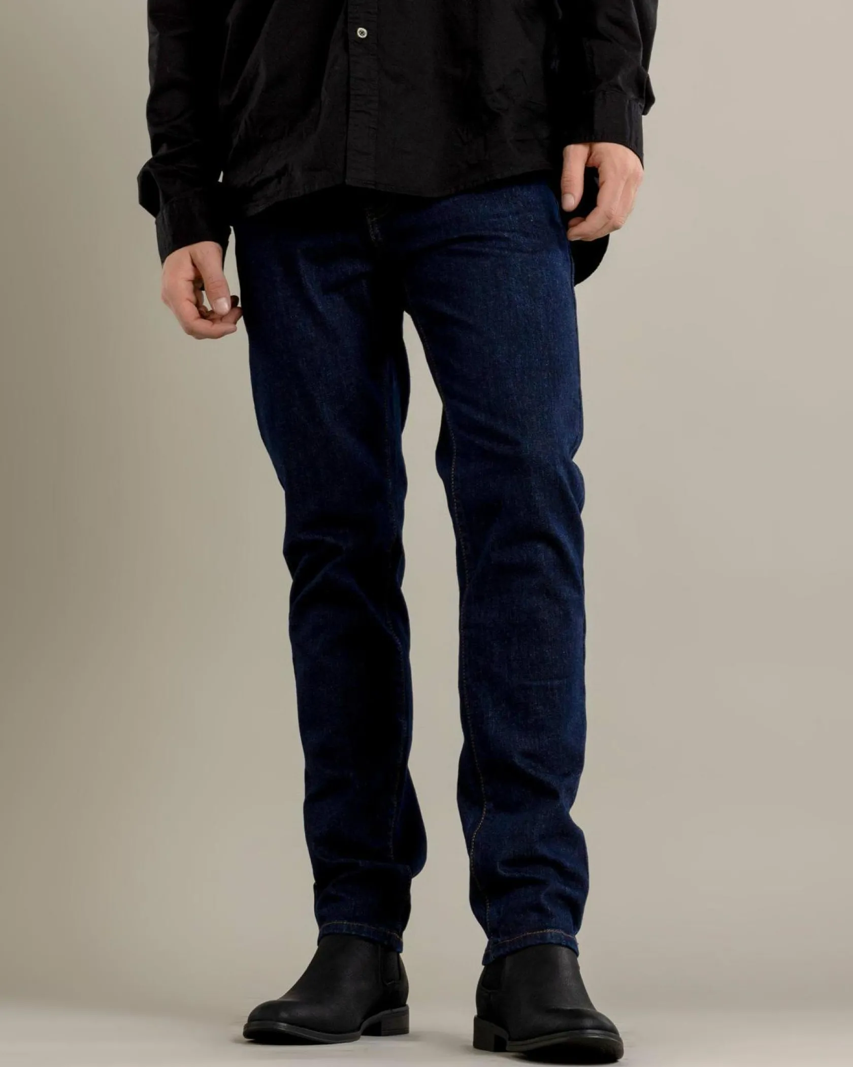 Ringers Western Burke Slim Taper Jeans Dark Blue Best
