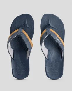 Kustom Burleigh Thongs Navy Heather Clearance