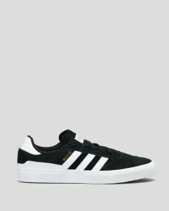 adidas Busenitz Vulc II Shoes Core Black/ftwr White/gum Clearance
