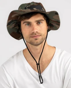 Quiksilver Bushmaster Hat Camo Hot