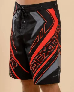 Dexter Cable Board Shorts Black/red Outlet