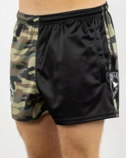 Ringers Western Camo Footy Shorts Black/camo Online