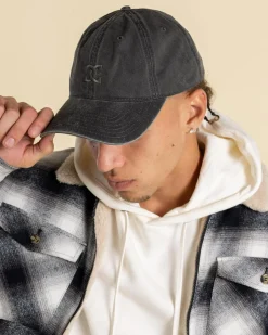 DC Shoes Cap Star Vintage Strapback Cap Black Hot