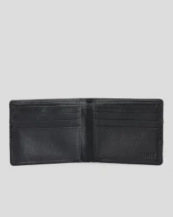 Unit CarbonX Leather Wallet Black Clearance