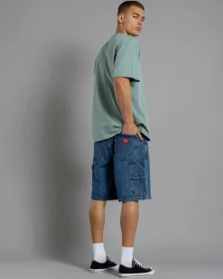 Worship Supplies Carpenter Shorts Steady Mid Blue Discount