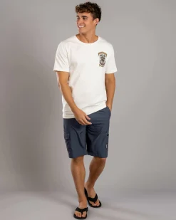 Salty Life Carrion Crown T-Shirt Stone Sale