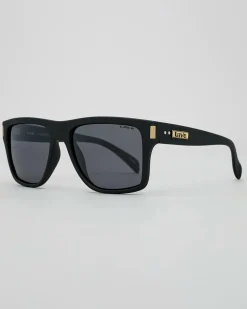 Liive Casino Polarised Sunglasses Matt Black Hot