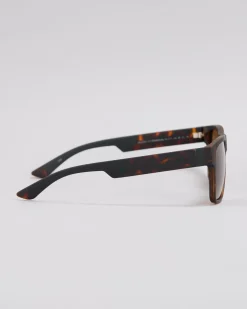 Quiksilver Castaway Polarised Sunglasses Brown Demi Brown Solid Hot