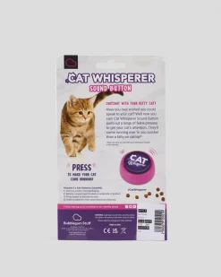 Get It Now Cat Whisperer Button Pink Sale