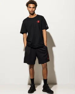 Champion Puff C-Logo T-Shirt Black