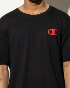Champion Puff C-Logo T-Shirt Black