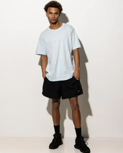 Champion Script Tonal T-Shirt Silence Blue Hot