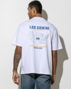 Lee Champions Baggy T-Shirt White