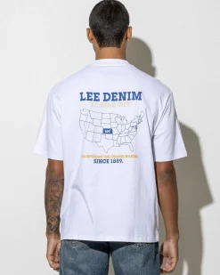 Lee Champions Baggy T-Shirt White