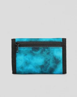 Sanction Channel Tri-fold Wallet Green Mottle Hot