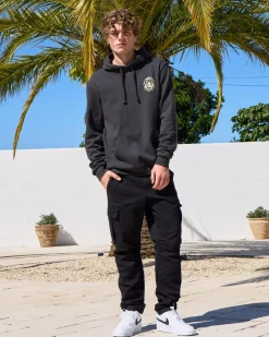 The Mad Hueys Cheers And Beers Hoodie Vintage Black Outlet