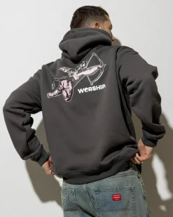 Worship Supplies Cherub Hoodie Worn Black Online