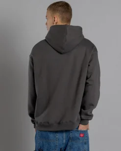 Worship Supplies Cherub Pull Over Hoodie Worn Black Outlet