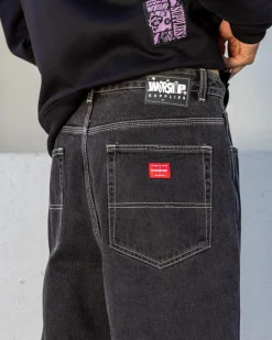 Worship Supplies Chico Big Dawg Jeans Phantom Black Hot