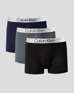 Calvin Klein Chromatic Trunk 3 Pack Black/peacoat/turbulence Clearance