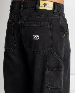 Billabong Chrome Jeans Washed Black New