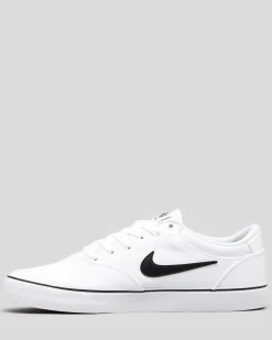 Nike Chron 2 Shoes White/black-white New