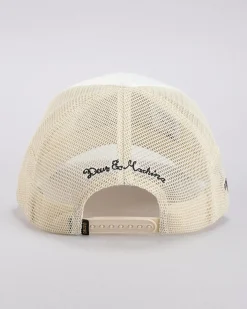 Deus Ex Machina Citadel Trucker Cap Dirty White Clearance
