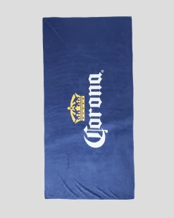 Corona Classic Beach Towel Navy
