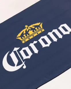Corona Classic Beach Towel Blue New