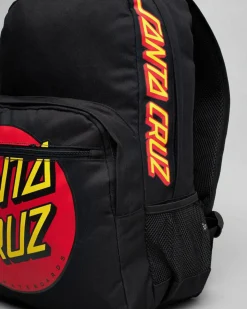 Santa Cruz Classic Dot Backpack Black Clearance