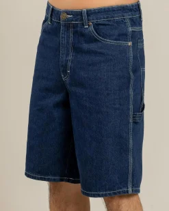 Santa Cruz Classic Dot Denim Carpenter Shorts Rinsed Indigo Online