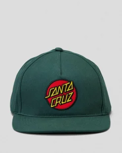 Santa Cruz Classic Dot Patch Cap Dark Green Online