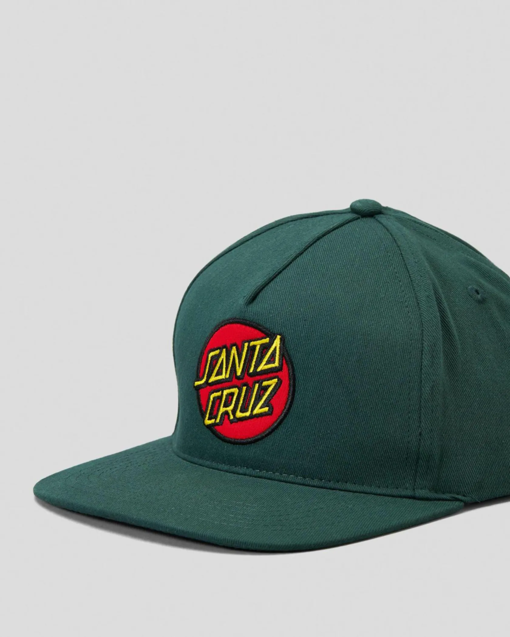 Santa Cruz Classic Dot Patch Cap Dark Green Online