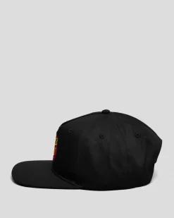 Santa Cruz Classic Dot Patch Cap Black Discount
