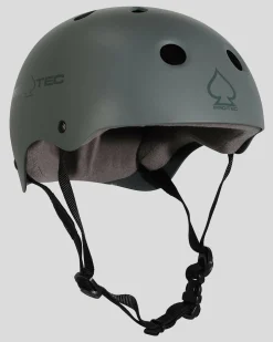 Pro Tec Classic Skate Helmet Matte Grey New