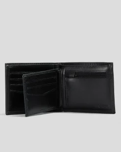 Rip Curl Classic Surf RFID 2 In 1 Leather Wallet Black