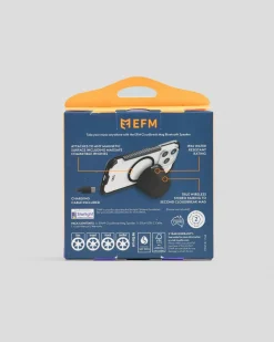 EFM Cloudbreak MagSafe Bluetooth Speaker Black Outlet