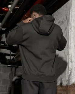 Nike Club Fleece Hoodie Black/black/white Hot