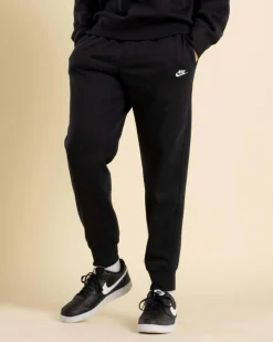 Nike Club Fleece Track Pants Black/black/white Discount