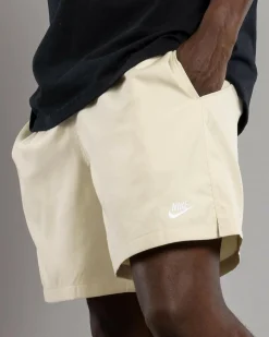 Nike Club Flow Shorts Lt Khaki/white Online