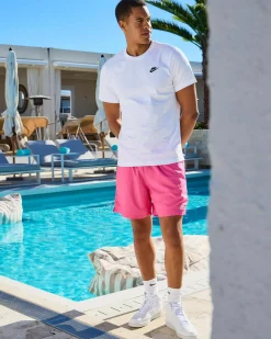 Nike Club Flow Shorts Pinksicle/white Best