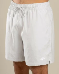 Nike Club Flow Shorts Photon Dust/white Hot