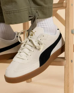 Puma Club II Era Suede Shoes Vapor Gray/puma Black/gum Outlet
